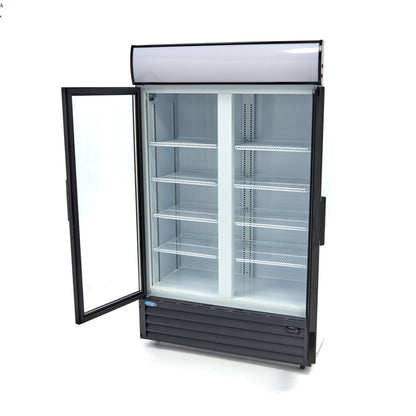 Maxima Display Fridge 700L - 8 Adjustable Shelves - White - RVSVoordeel
