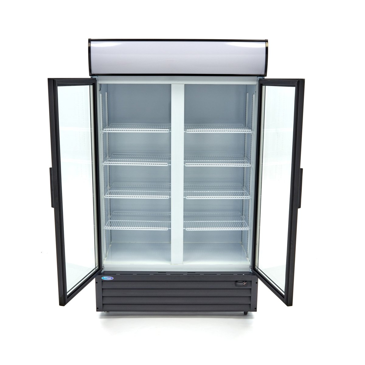 Maxima Display Fridge 700L - 8 Adjustable Shelves - White - RVSVoordeel
