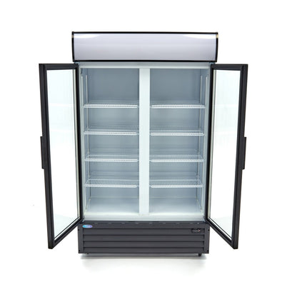 Maxima Display Fridge 700L - 8 Adjustable Shelves - White - RVSVoordeel