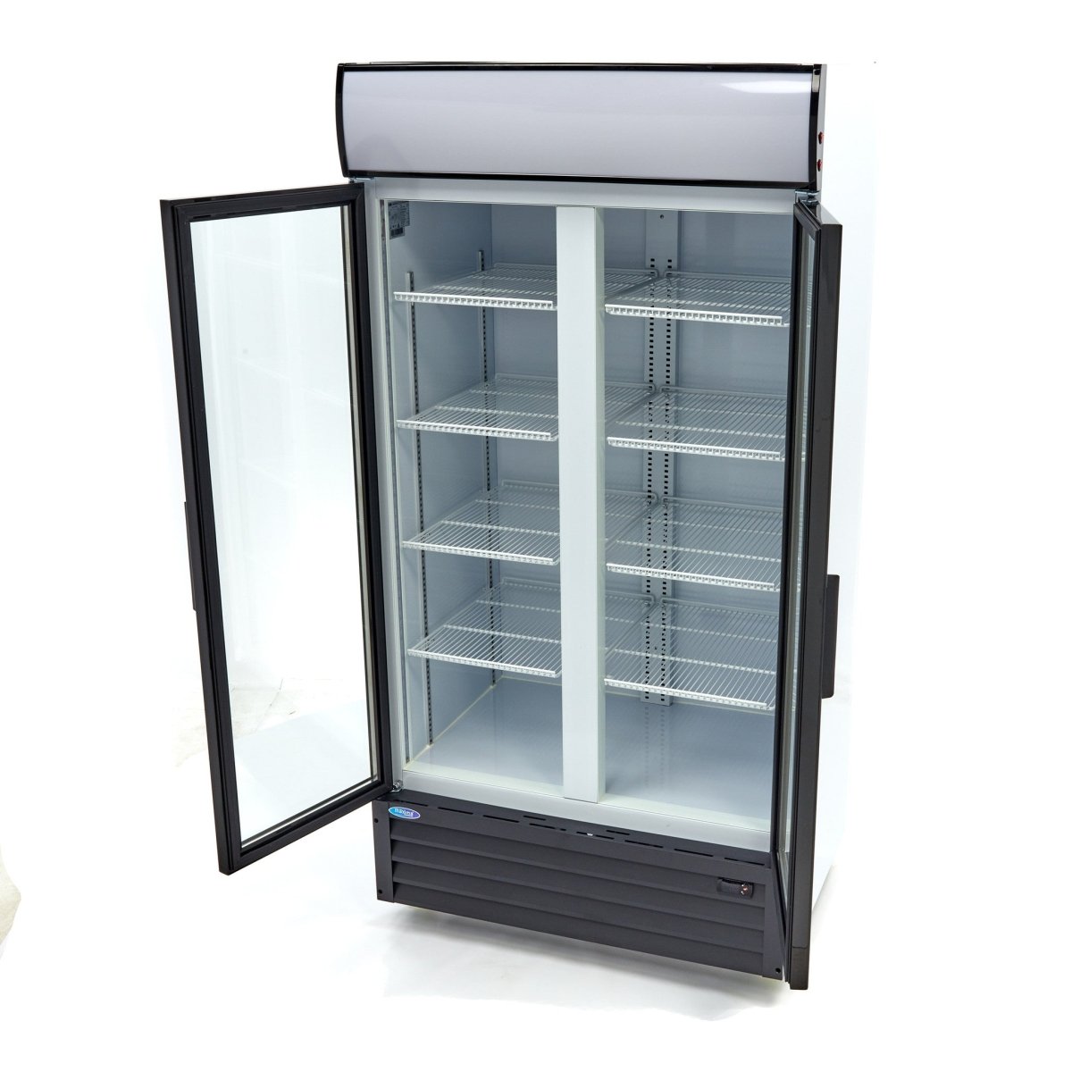 Maxima Display Fridge 800L - 8 Adjustable Shelves - White - RVSVoordeel