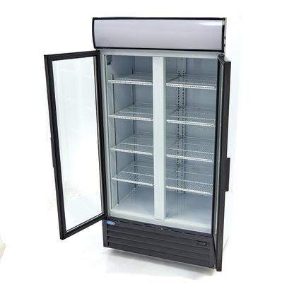 Maxima Display Fridge 800L - 8 Adjustable Shelves - White - RVSVoordeel