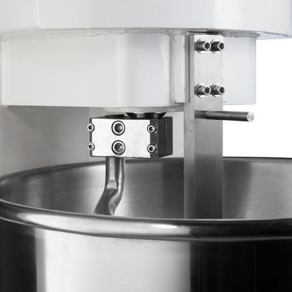 Maxima Dough Mixer 130L - Up to 80kg Dough - 2 Speeds - 400V - RVSVoordeel