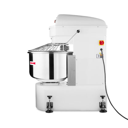 Maxima Dough Mixer 130L - Up to 80kg Dough - 2 Speeds - 400V - RVSVoordeel
