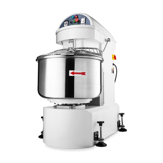 Maxima Dough Mixer 130L - Up to 80kg Dough - 2 Speeds - 400V - RVSVoordeel