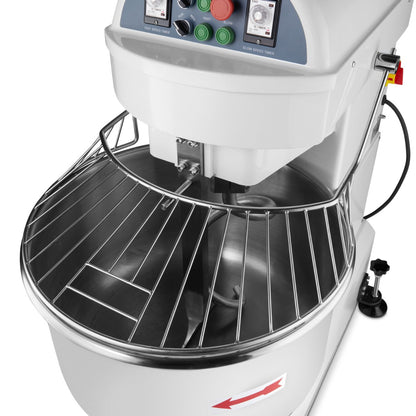Maxima Dough Mixer 130L - Up to 80kg Dough - 2 Speeds - 400V - RVSVoordeel