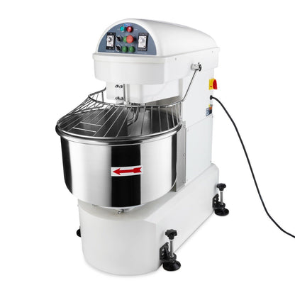 Maxima Dough Mixer 130L - Up to 80kg Dough - 2 Speeds - 400V - RVSVoordeel