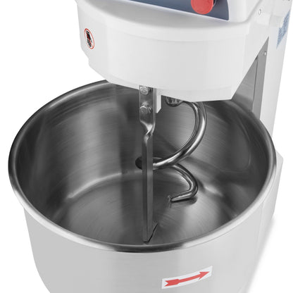 Maxima Dough Mixer 50L - Up to 32kg Dough - 2 Speeds - RVSVoordeel