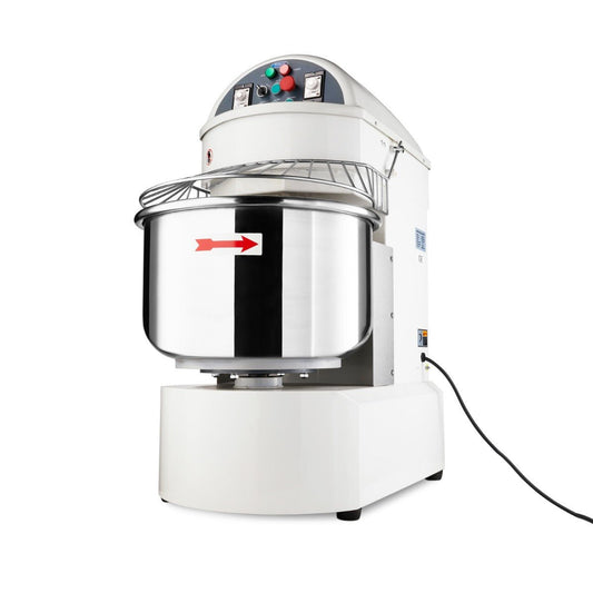 Maxima Dough Mixer 75L - Up to 48kg Dough - 2 Speeds - 400V - RVSVoordeel