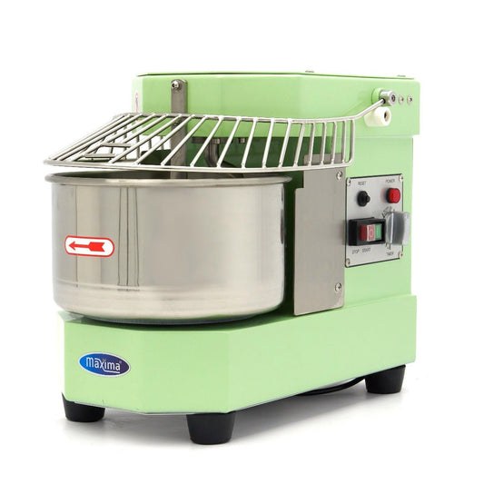 Maxima Dough Mixer 8L Green - Up to 4,5kg Dough - with Timer - RVSVoordeel