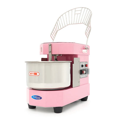 Maxima Dough Mixer 8L Pink - Up to 4,5kg Dough - with Timer - RVSVoordeel