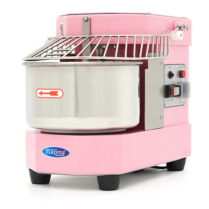Maxima Dough Mixer 8L Pink - Up to 4,5kg Dough - with Timer - RVSVoordeel