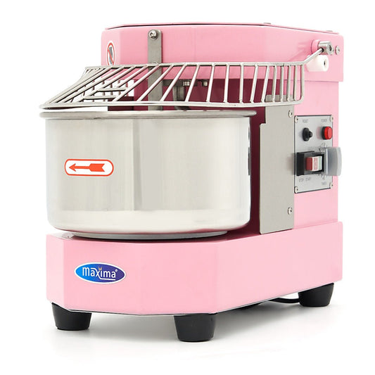 Maxima Dough Mixer 8L Pink - Up to 4,5kg Dough - with Timer - RVSVoordeel