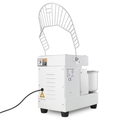 Maxima Dough Mixer 8L White - Up to 4,5kg Dough - with Timer - RVSVoordeel