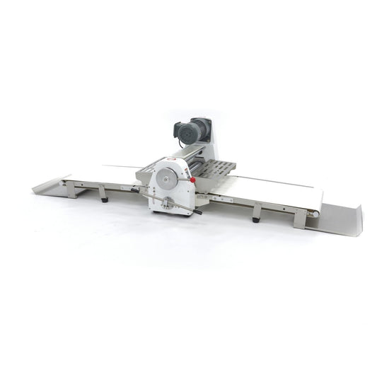 Maxima Dough Sheeter 52 cm - Tabletop - RVSVoordeel