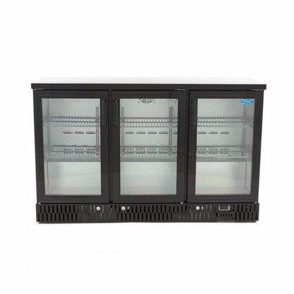 Maxima Drinks Fridge - 3 Hinged Door - 6 Adjustable Shelves - RVSVoordeel