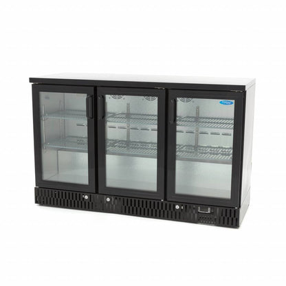 Maxima Drinks Fridge - 3 Hinged Door - 6 Adjustable Shelves - RVSVoordeel