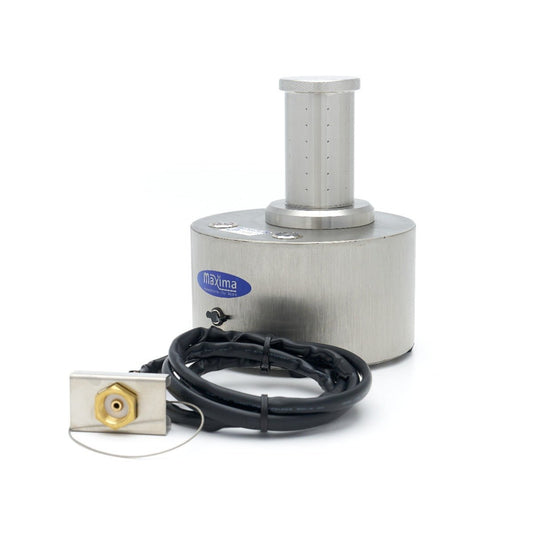Maxima Dry Ice Machine - Cylinder 5,6 x 11,2 cm - Takes 120 Seconds - RVSVoordeel