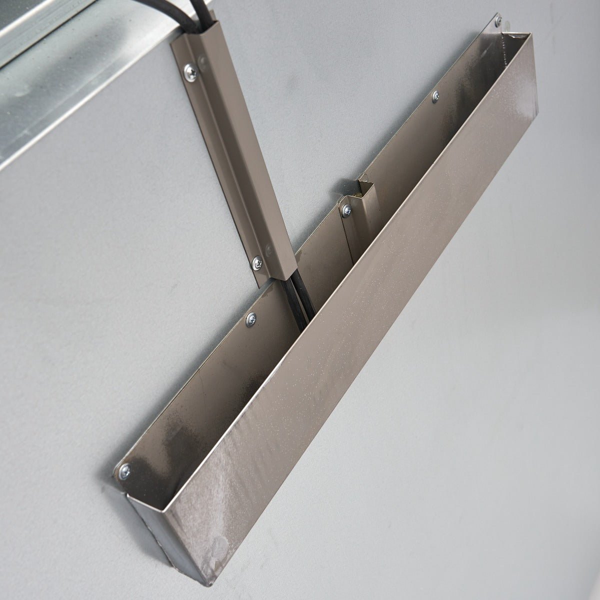 Maxima Freezer 1200L on Wheels - 6 Adjustable Shelves (2/1 GN) - Stainless Steel - RVSVoordeel