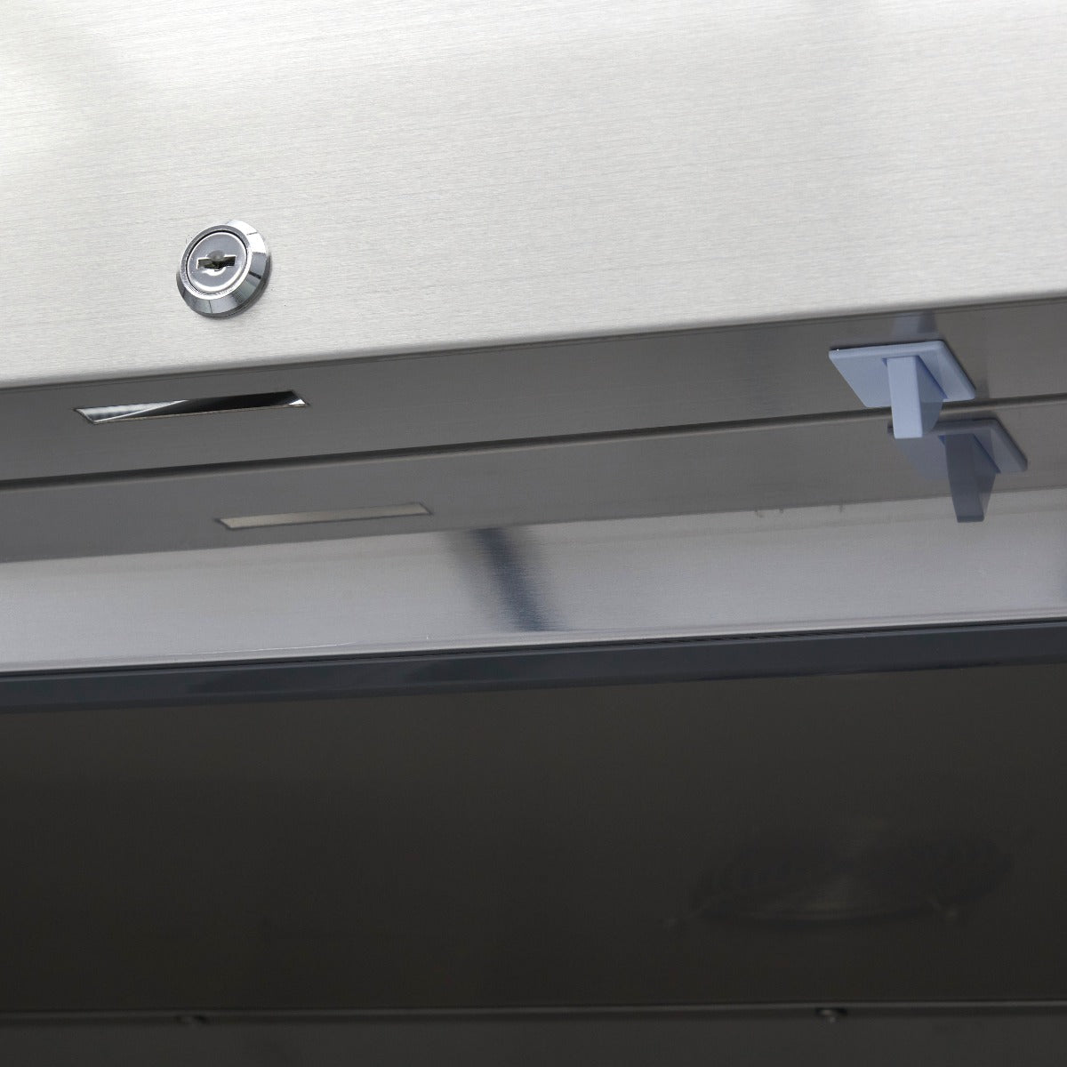 Maxima Freezer 1200L with Glass door - 6 Adjustable Shelves (2/1 GN) - on Wheels - Stainless Steel - RVSVoordeel