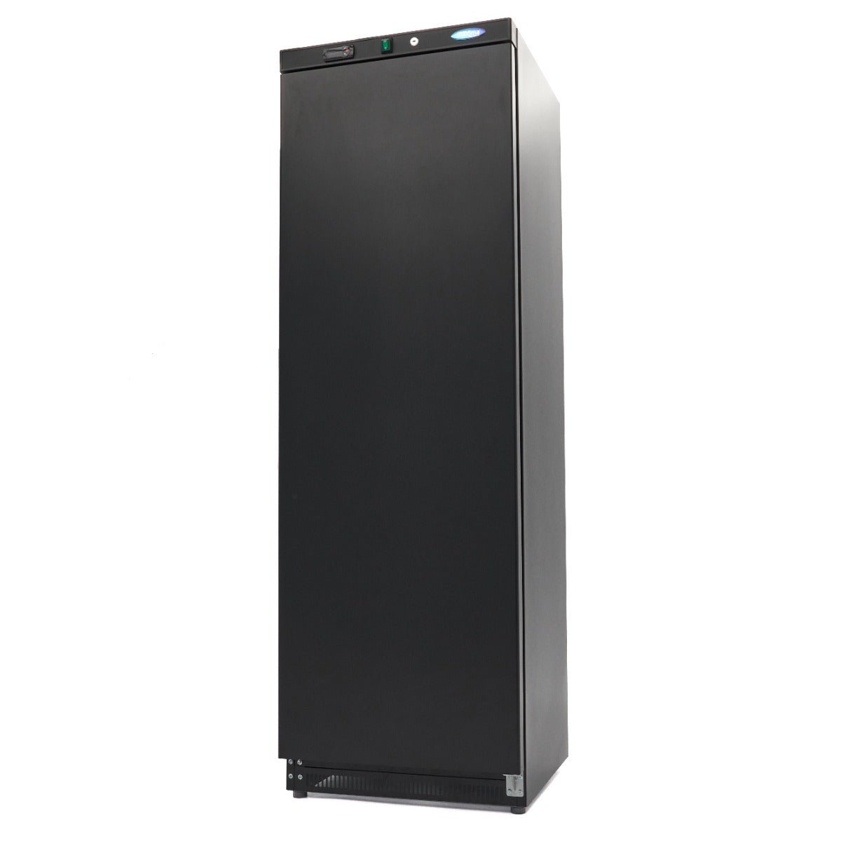 Maxima Freezer 400L - 6 Fixed Shelves - Black - RVSVoordeel