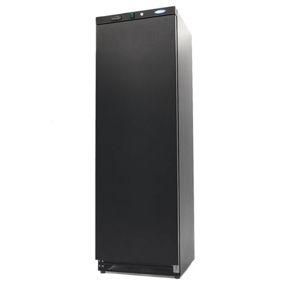 Maxima Freezer 400L - 6 Fixed Shelves - Black - RVSVoordeel