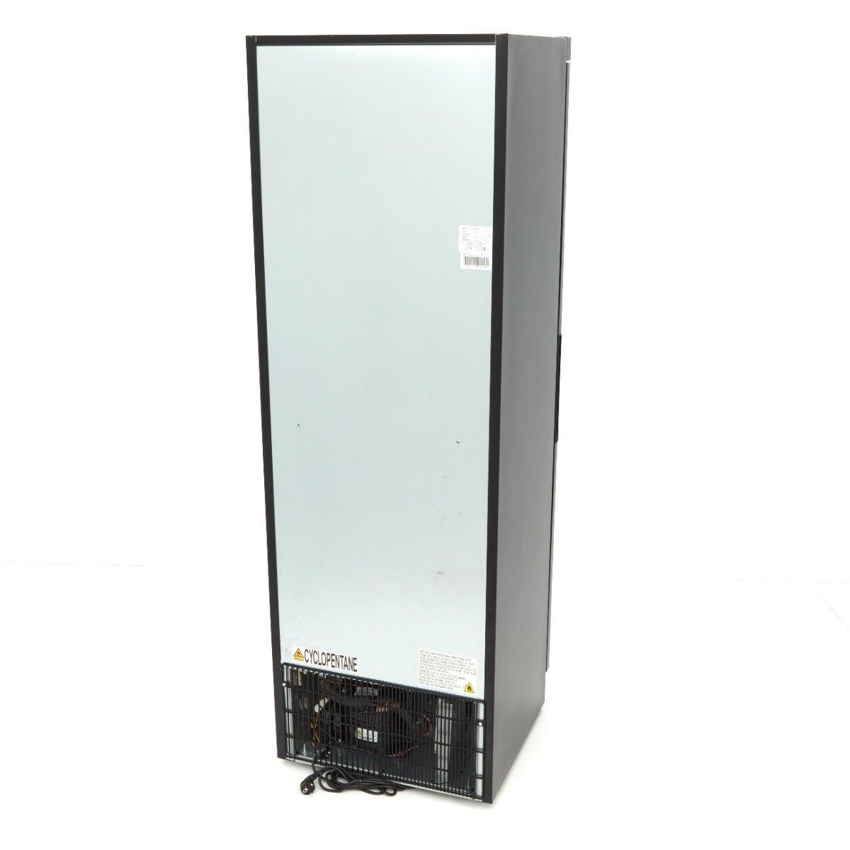 Maxima Freezer 400L - 6 Fixed Shelves - Black - RVSVoordeel