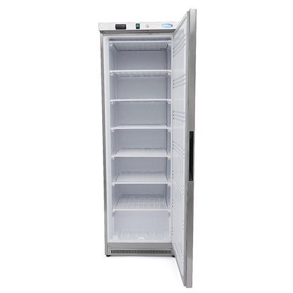 Maxima Freezer 400L - 6 Fixed Shelves - Stainless Steel - RVSVoordeel