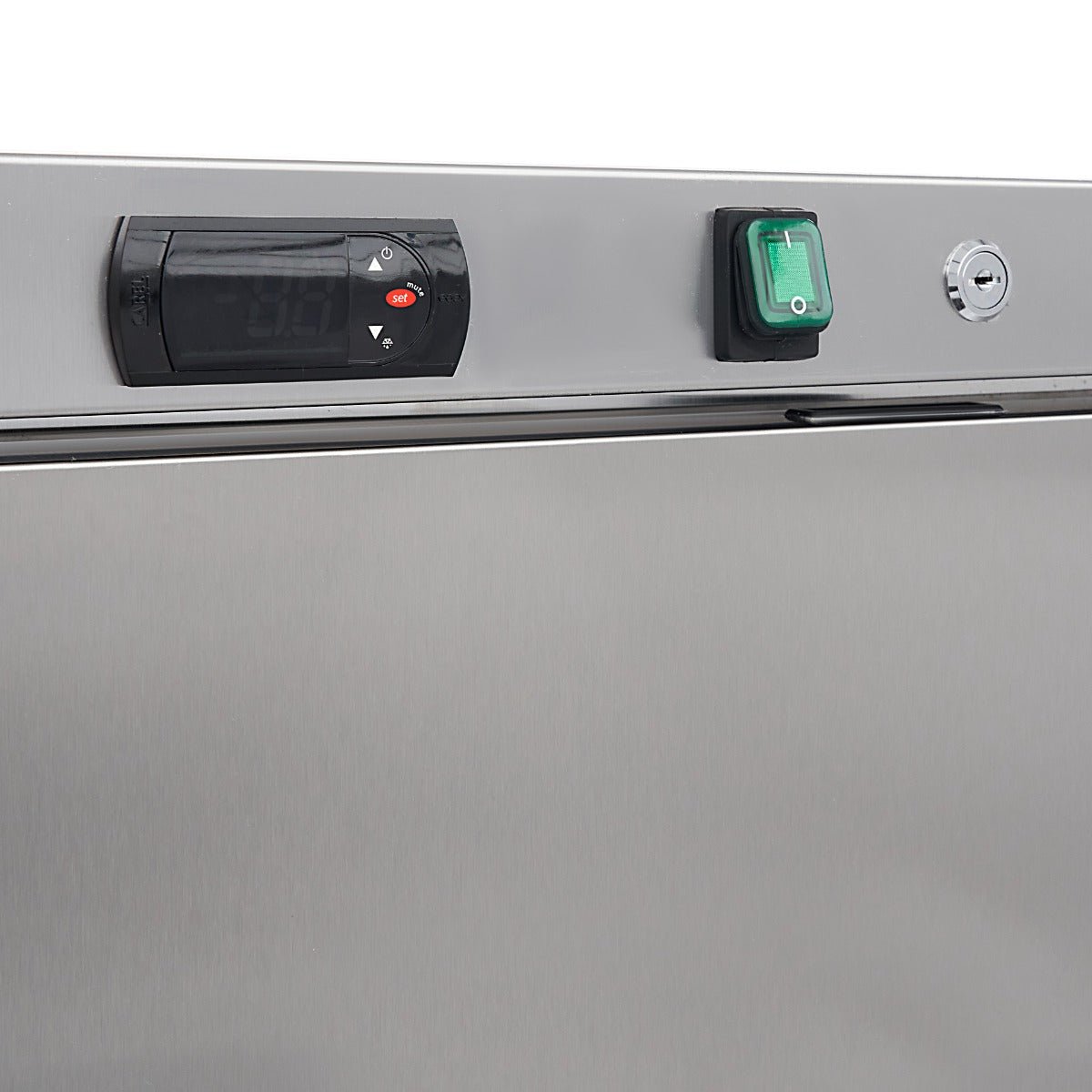 Maxima Freezer 400L - 6 Fixed Shelves - Stainless Steel - RVSVoordeel