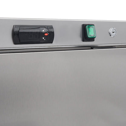 Maxima Freezer 400L - 6 Fixed Shelves - Stainless Steel - RVSVoordeel