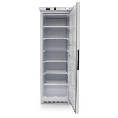Maxima Freezer 400L - 6 Fixed Shelves - White - RVSVoordeel