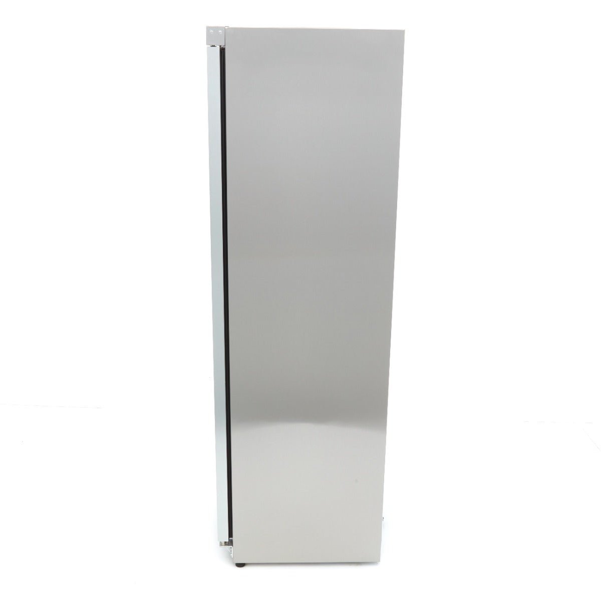 Maxima Freezer 400L with Glass Door - 6 Fixed Shelves - Stainless Steel - RVSVoordeel