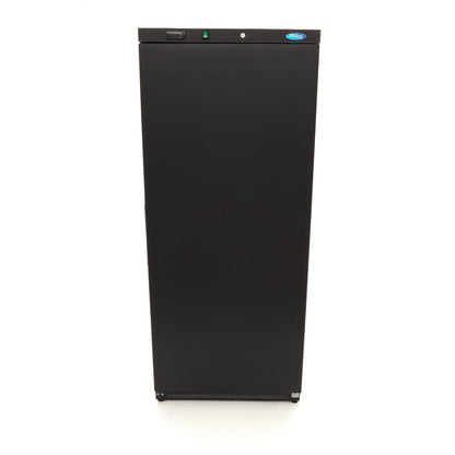 Maxima Freezer 600L - 6 Fixed Shelves - Black - RVSVoordeel