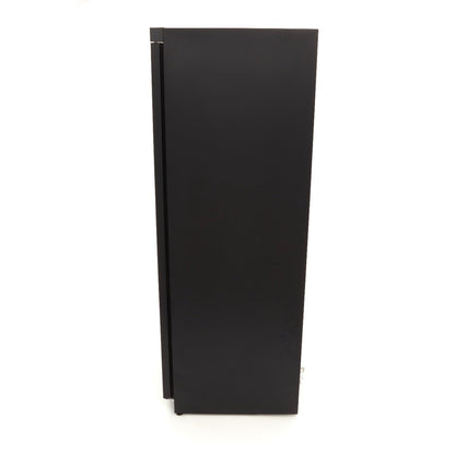 Maxima Freezer 600L - 6 Fixed Shelves - Black - RVSVoordeel