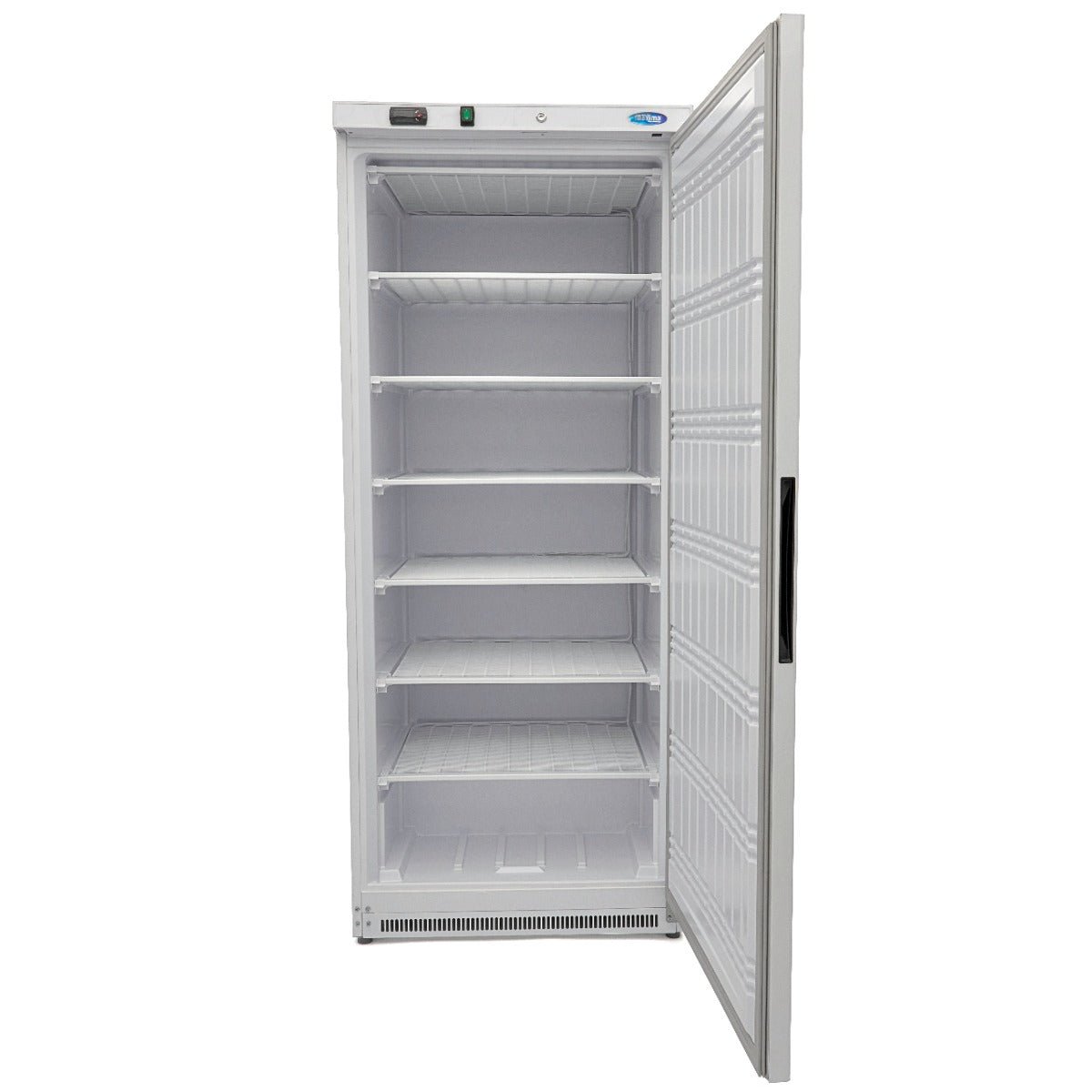 Maxima Freezer 600L - 6 Fixed Shelves - White - RVSVoordeel