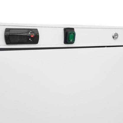 Maxima Freezer 600L - 6 Fixed Shelves - White - RVSVoordeel
