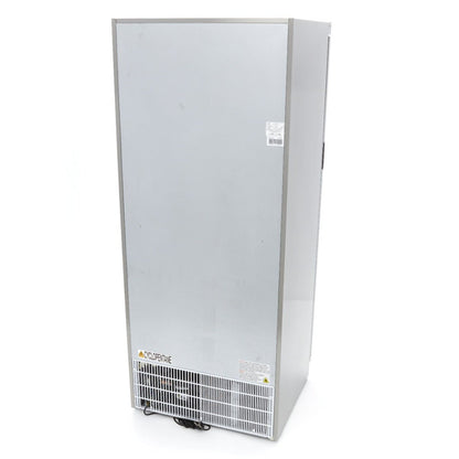 Maxima Freezer 600L with Glass Door - 6 Fixed Shelves - Stainless Steel - RVSVoordeel