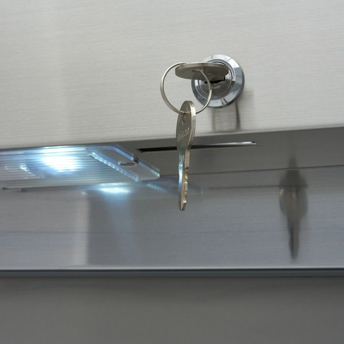 Maxima Fridge 1200L on Wheels - 6 Adjustable Shelves (2/1 GN) - Stainless Steel - RVSVoordeel