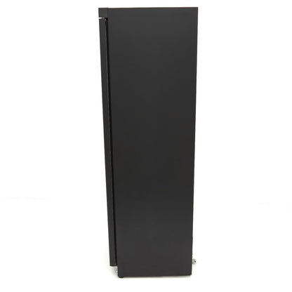 Maxima Fridge 400L - 4 Adjustable Shelves - Black - RVSVoordeel