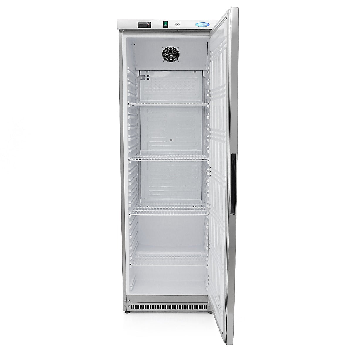 Maxima Fridge 400L - 4 Adjustable Shelves - Stainless Steel - RVSVoordeel