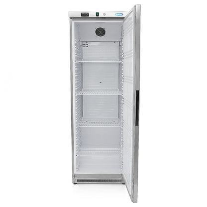 Maxima Fridge 400L - 4 Adjustable Shelves - Stainless Steel - RVSVoordeel