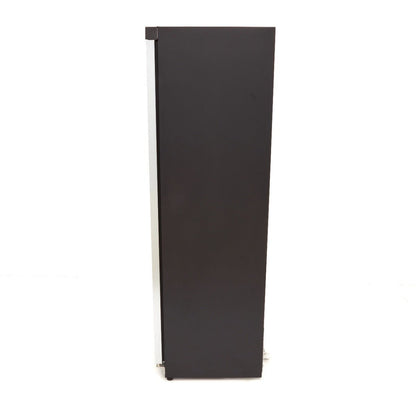 Maxima Fridge 400L with Glass Door - 4 Adjustable Shelves - Black - RVSVoordeel