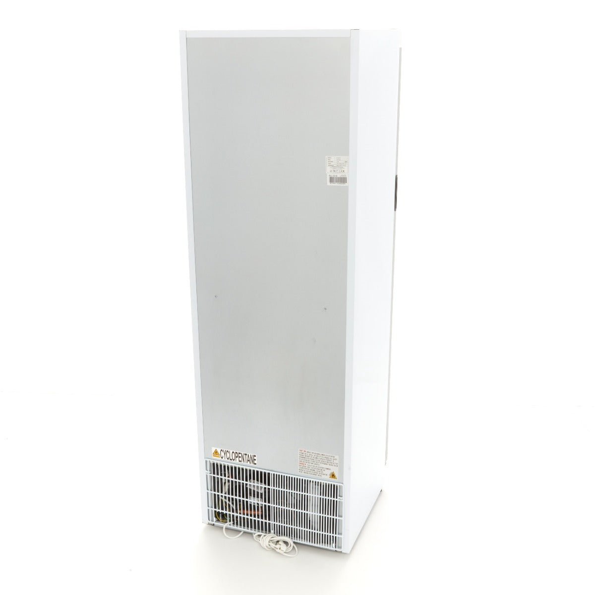 Maxima Fridge 400L with Glass Door - 4 Adjustable Shelves - White - RVSVoordeel