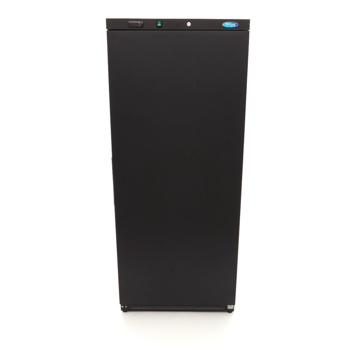 Maxima Fridge 600L - 4 Adjustable Shelves - Black - RVSVoordeel