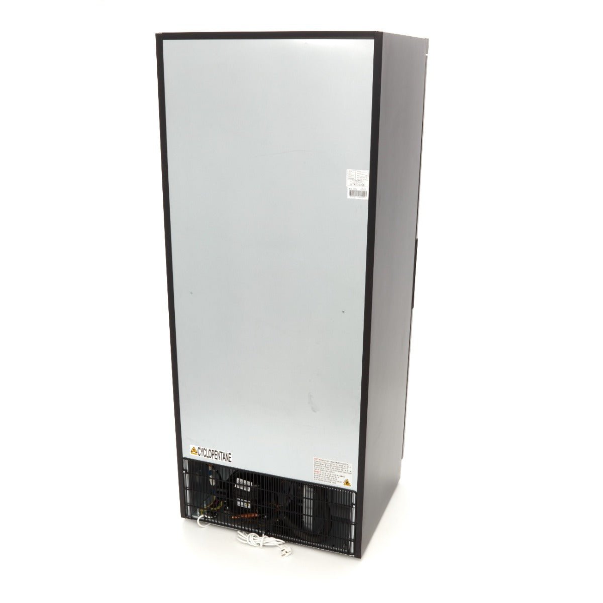 Maxima Fridge 600L - 4 Adjustable Shelves - Black - RVSVoordeel