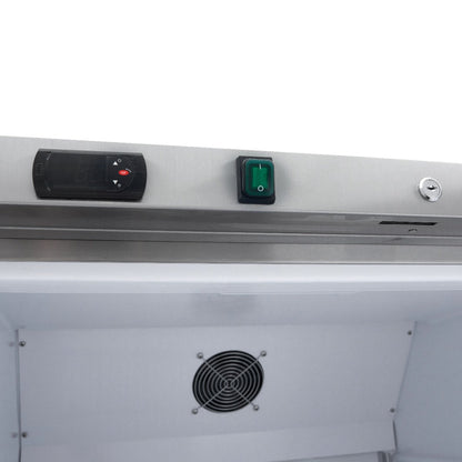 Maxima Fridge 600L - 4 Adjustable Shelves - Stainless Steel - RVSVoordeel