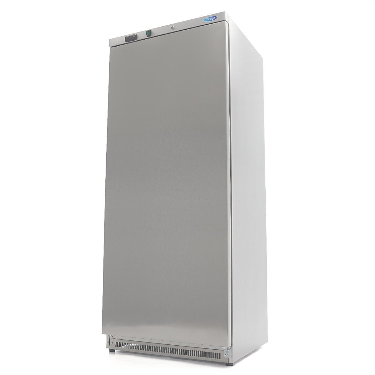 Maxima Fridge 600L - 4 Adjustable Shelves - Stainless Steel - RVSVoordeel