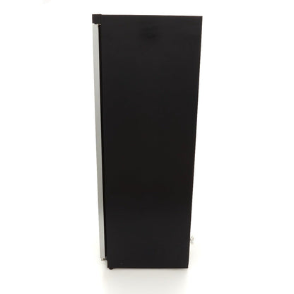 Maxima Fridge 600L with Glass Door - 4 Adjustable Shelves - Black - RVSVoordeel