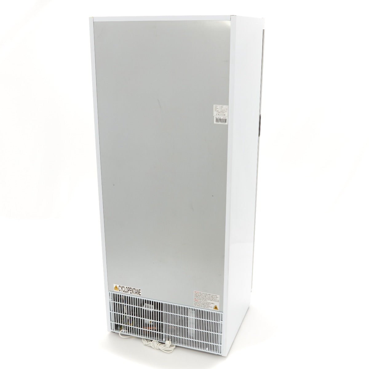 Maxima Fridge 600L with Glass Door - 4 Adjustable Shelves - White - RVSVoordeel