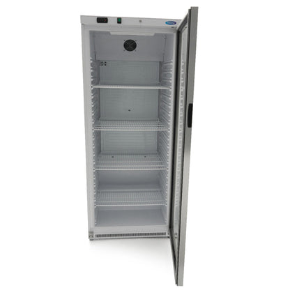 Maxima Fridge 600L with Glass Door - 4 Adjustable Shelves - White - RVSVoordeel