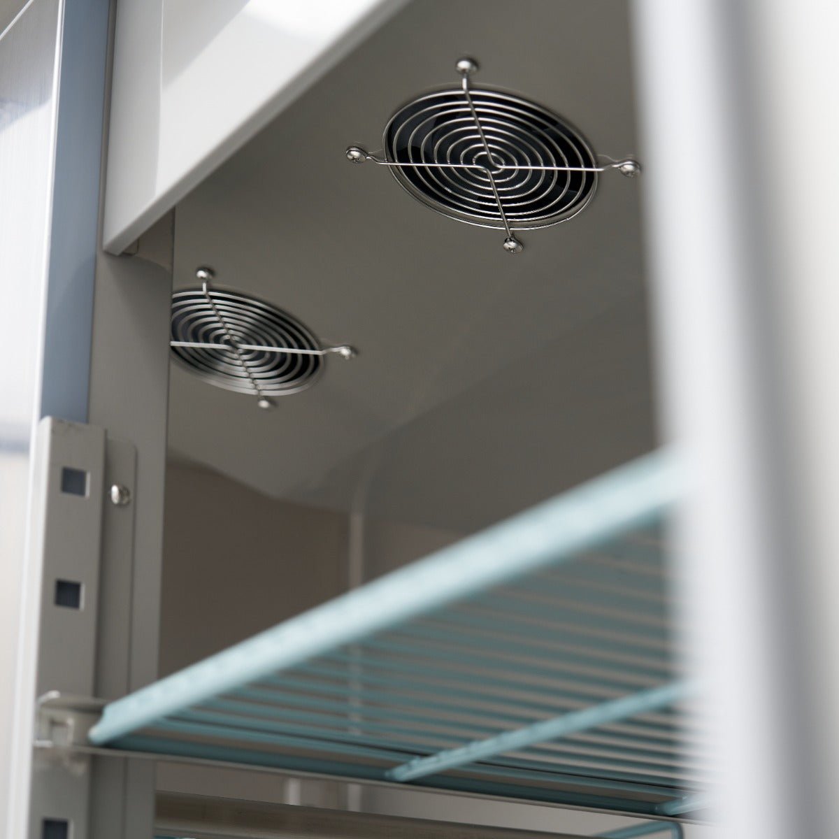 Maxima Fridge 800L on Wheels - 6 Adjustable Shelves - Stainless Steel - RVSVoordeel